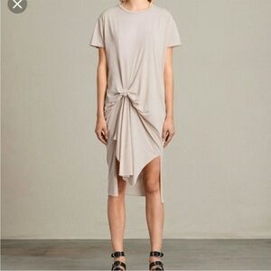 All Saints T-Rivi Dress in Cami Pink Size Small